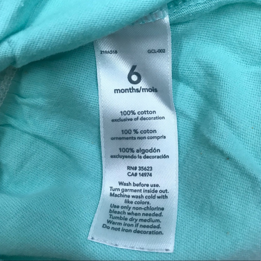 Carter’s “So Sweet” Shirt Baby Size 6M - Picture 7 of 7